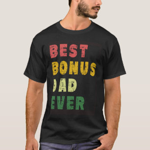T-shirt Meilleur Bonus Papa Jamais De Fille ou Fils pour S