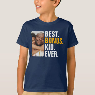 T-shirt Meilleur Bonus Personnalisé Kid Ever Stepchild
