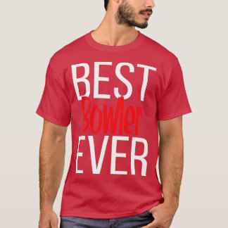 T-shirt Meilleur Bowler Ever 4