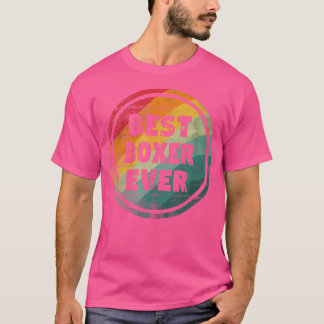 T-shirt Meilleur Boxer Jamais Drôle Boxer