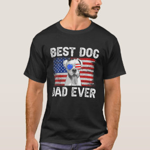 T-shirt Meilleur Boxer papa jamais American Drapeau 4 juil