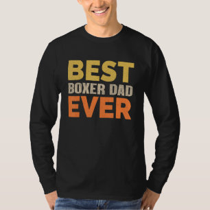 T-shirt Meilleur Boxer Papa Jamais Drôle Dire Sarcastique 