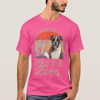 T-shirt Meilleur Boxer Papa Meilleur Boxer Papa Jamais Mei