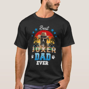 T-shirt Meilleur Boxer Papa Meilleur Papa Meilleur Papa Ch