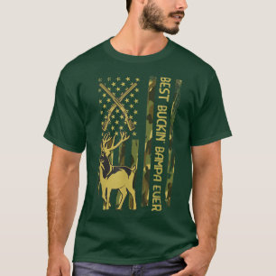 T-shirt Meilleur Buckin BAMPA Jamais Chasse De Cerfs C