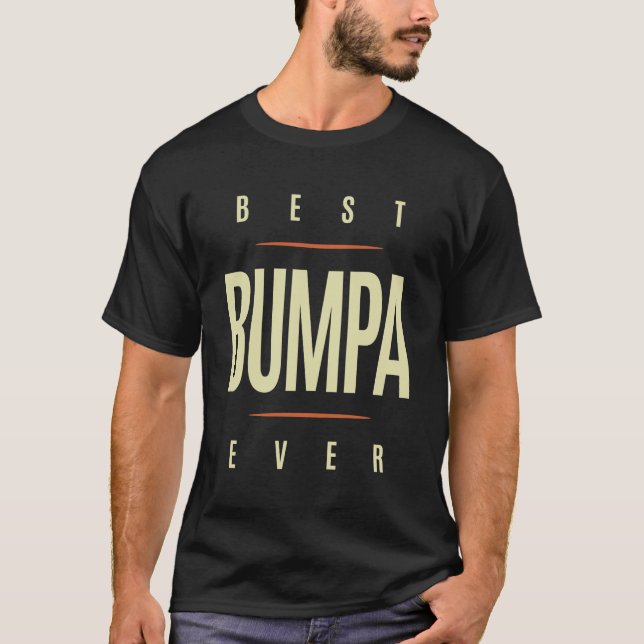 T-shirt Meilleur Bumpa jamais | Papa & Grand-Père (Devant)