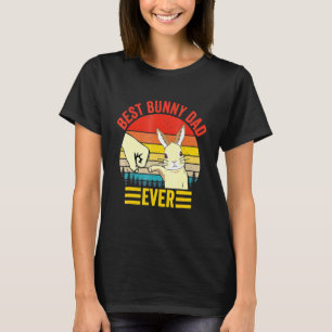 T-shirt Meilleur Bunny Papa Jamais Vintage Rabin Fête des