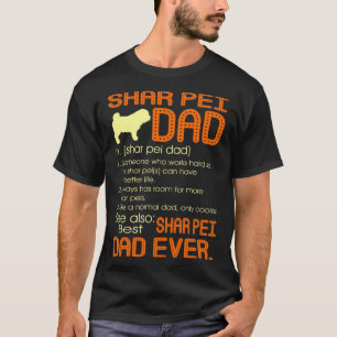 T-shirt Meilleur cadeau de Fête des pères de Shar Pei Pa