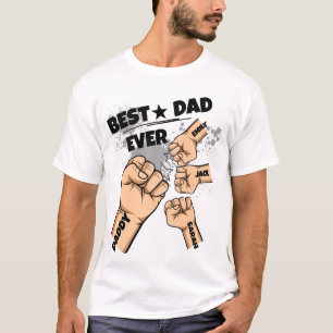 T-shirt Meilleur cadeau de Fête des pères papa pour papa d