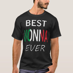 T-shirt Meilleur cadeau Nonna Ever Italian Pride Grand-mèr