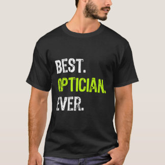 T-shirt Meilleur Cadeau Opticien Jamais Drôle Pour Noël