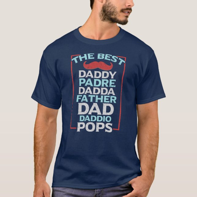 T-shirt Meilleur cadeau papa pour papa ou Fête des pères S (Devant)