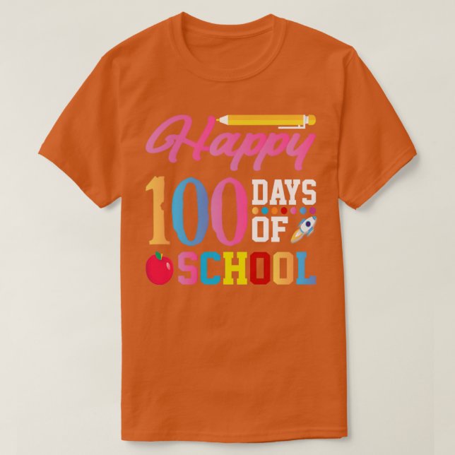 T-shirt meilleur cadeau pour 100 jours d'école Classique T (Design devant)