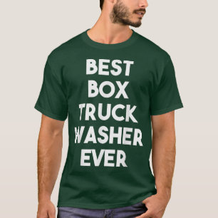 T-shirt Meilleur camion-laveuse jamais