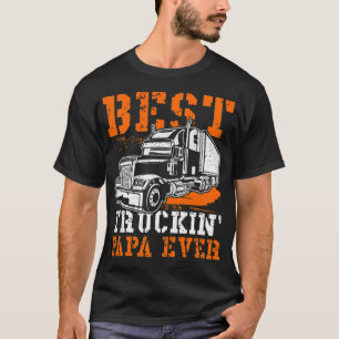 T-shirt Meilleur Camion Papa Ever Funny Camion gay body 