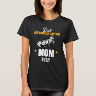 T-shirt Meilleur capitaine de transport de GNL maman disan