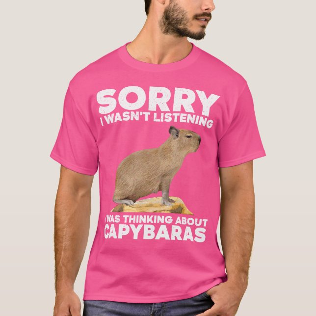 T-shirt Meilleur Capybara Pet Rodent Capybara (Devant)