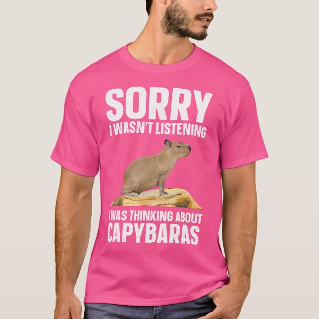 T-shirt Meilleur Capybara Pet Rodent Capybara (Devant)