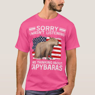 T-shirt Meilleur Capybara Pet Rodent Capybara
