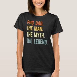 T-shirt Meilleur Carlin Papa Chien Animal Mignonne Homme M