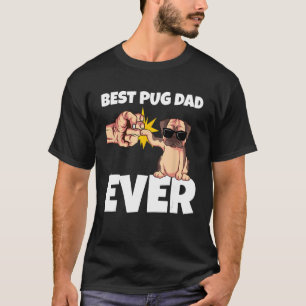 T-shirt Meilleur Carlin Papa Jamais Drôle Carlin Chien Don