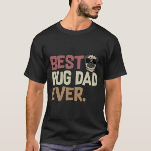 T-shirt Meilleur Carlin Papa Jamais Drôle Carlin Propriéta