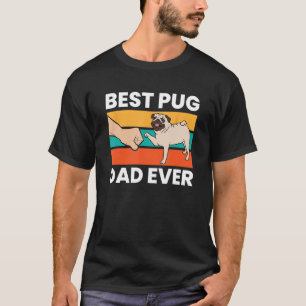 T-shirt Meilleur Carlin Papa Jamais Drôle Chien Chien Chie