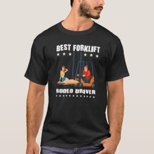 T-shirt Meilleur chariot élévateur de rodéo