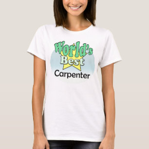 T-shirt Meilleur charpentier du monde