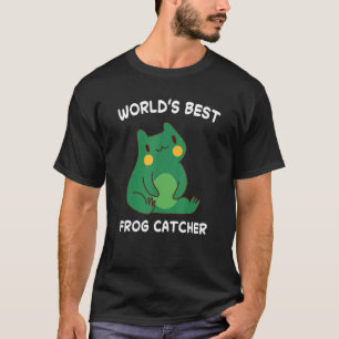 T-shirt Meilleur chasseur de grenouilles au monde Amphibia