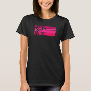 T-shirt Meilleur Chat Asiatique Maman