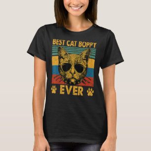 T-shirt Meilleur Chat Boppy Jamais Chat Papa Père Jour