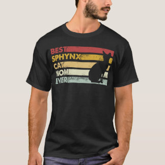 T-shirt Meilleur Chat Maman Ever Mère Sphynx Chat