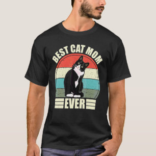 T-shirt Meilleur Chat Maman Jamais Drôle Fête des Mères Ca