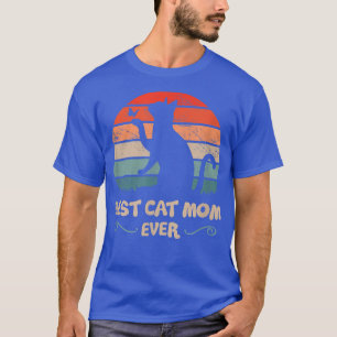 T-shirt Meilleur Chat Maman Jamais Mère Aime Les Chats