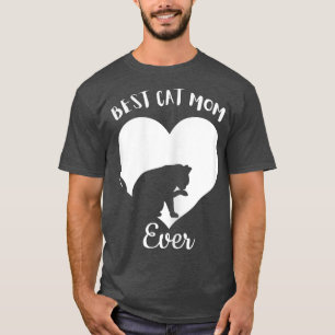 T-shirt Meilleur Chat Maman Jamais mignonne Chats Noirs Vi