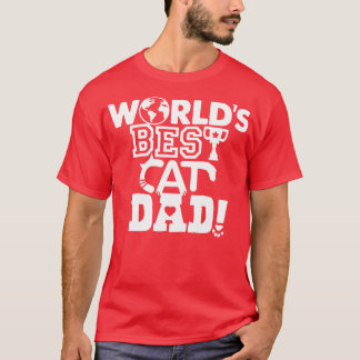 T-shirt Meilleur Chat Papa