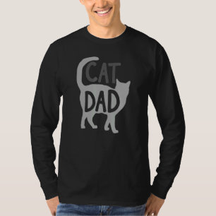T-shirt Meilleur Chat Papa Fête des pères Hommes Kitty Dad