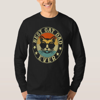 T-shirt Meilleur Chat Papa Fête des pères Hommes Papa Papa