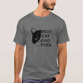 T-shirt Meilleur Chat papa Jamais Drôle Chat Daddy Fête du
