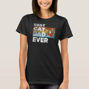 T-shirt Meilleur chat papa Jamais Katze Fête des pères pap