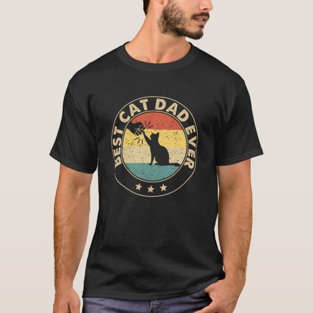 T-shirt Meilleur Chat Papa Jamais T Funny Chat Papa Père J (Devant)