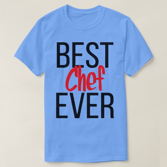 T-shirt Meilleur Chef (Design devant)