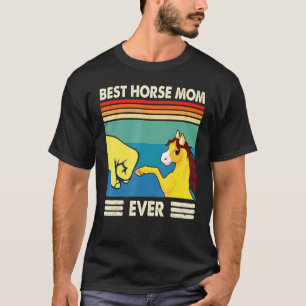 T-shirt Meilleur Cheval Maman Jamais Cheval Fête des pères