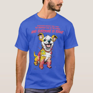 T-shirt meilleur chien au monde