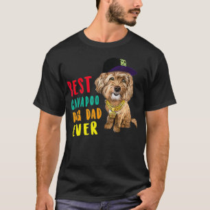 T-shirt Meilleur Chien Cavapoo Papa Jamais Fête des père