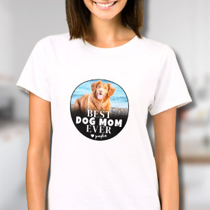 T-shirt Meilleur Chien Maman Jamais Photo