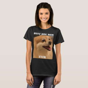 T-shirt Meilleur Chien Maman Jamais Photo Amusant Joli Chi