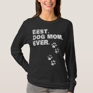 T-shirt Meilleur Chien Maman Meilleur Cadeau Pour Mather -