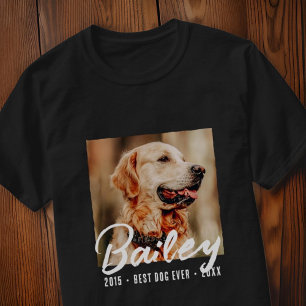 T-shirt Meilleur Chien Mémorial Moderne Pour Animaux De Co